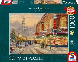 Schmidt: Thomas Kinkade - A Christmas Wish (1000) kerstpuzzel