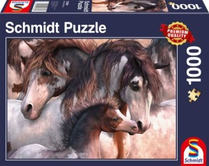 Schmidt: Pinto Hearth (1000) paardenpuzzel