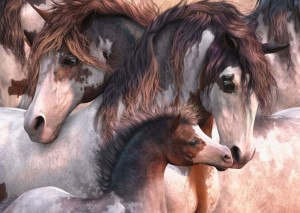 Schmidt: Pinto Hearth (1000) paardenpuzzel