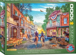 Eurographics: Wild West Country (1000) legpuzzel