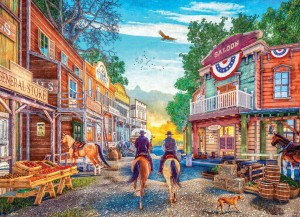 Eurographics: Wild West Country (1000) legpuzzel