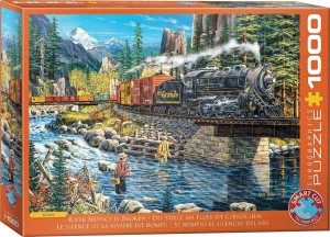 Eurographics: River Silence is Broken (1000) legpuzzel