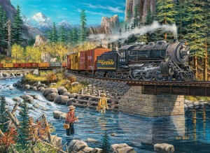 Eurographics: River Silence is Broken (1000) legpuzzel