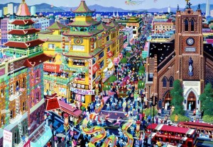 Alipson: San Francisco - China Town (1000) legpuzzel