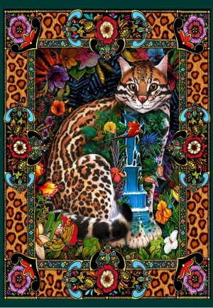 Grafika: Tropicat (1000) verticale puzzel