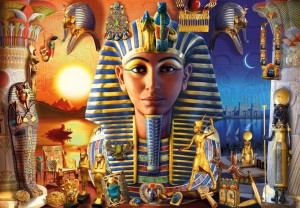 Bluebird: Egyptian Treasures (1000) legpuzzel