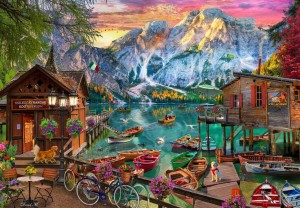 Bluebird: Lago Di Braies (1000) legpuzzel