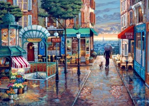 Bluebird: Rainy Day Stroll (500) legpuzzel