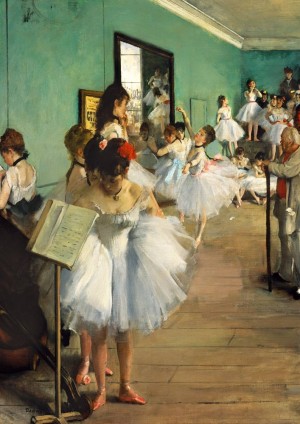 Art by Bluebird: The Dance Class (1000) verticale kunstpuzzel