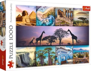 Trefl: Collage Africa (1000) legpuzzel
