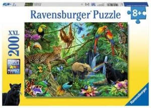 Ravensburger: Dieren in de Jungle (200XXL) kinderpuzzel