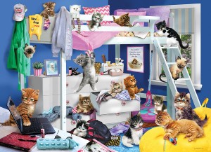 Cobble Hill: Kitten Slumber Party (1000) kattenpuzzel