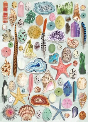 Gibsons: The Art File - Natural Curiosities (1000) verticale puzzel