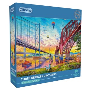 Gibsons: Three Bridges Crossing (1000) legpuzzel