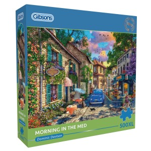 Gibsons: Morning in the Med (500XL) legpuzzel