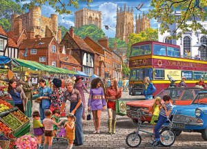 Gibsons: York Market (1000) legpuzzel
