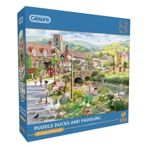 Gibsons: Puddle Ducks and Paddling (500) legpuzzel