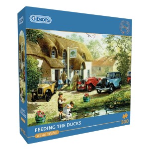Gibsons: Feeding the Ducks (500) legpuzzel