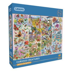 Gibsons: Curious Creatures (500) legpuzzel