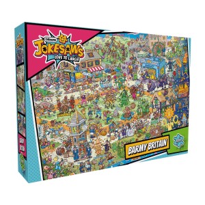 Gibsons: Jokesaws - Barmy Britain (1000) puzzel