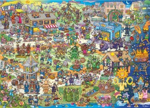 Gibsons: Jokesaws - Barmy Britain (1000) puzzel