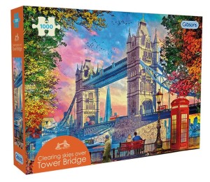 Gibsons: Clearing Skies over Tower Bridge (1000) puzzel