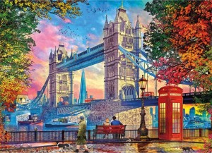 Gibsons: Clearing Skies over Tower Bridge (1000) puzzel