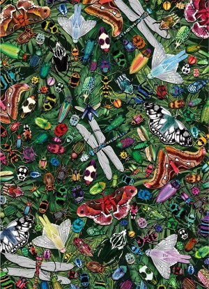 Gibsons: The Art File - Winged Wonders (1000) verticale puzzel