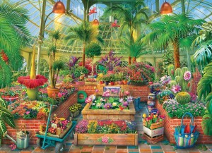 Eurographics: Greenhouse Garden (1000) legpuzzel