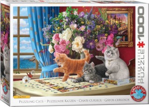 Eurographics: Puzzling Cats (1000) kattenpuzzel