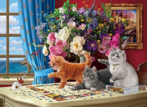 Eurographics: Puzzling Cats (1000) kattenpuzzel