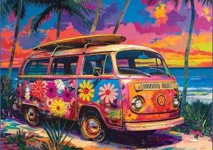 Eurographics: VW Bayside (500XL) Volkswagenpuzzel