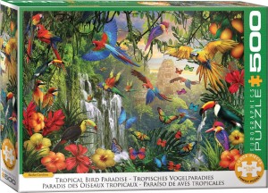 Eurographics: Tropical Bird Paradise (500XL) vogelpuzzel
