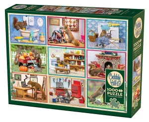 Cobble Hill: Squirrels at Home (1000) legpuzzel