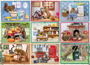 Cobble Hill: Squirrels at Home (1000) legpuzzel