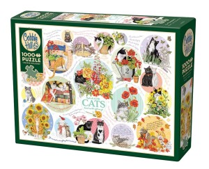Cobble Hill: Cat Thoughts (1000) kattenpuzzel