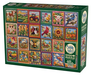 Cobble Hill: Country Life Crochet (1000) legpuzzel