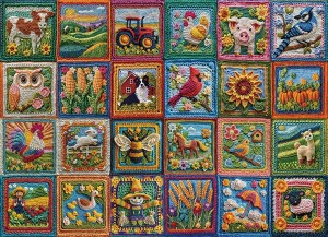 Cobble Hill: Country Life Crochet (1000) legpuzzel