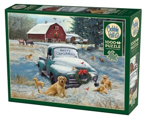 Cobble Hill: Merry Christmas (1000) kerstpuzzel
