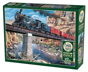 Cobble Hill: Stone, Steel and Steam (1000) treinpuzzel
