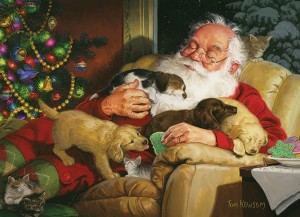 Cobble Hill: Santa's Quiet Time (1000) kerstpuzzel