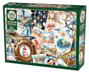 Cobble Hill: Seashore Sketchbook (1000) legpuzzel