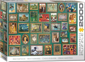 Eurographics: Masterpieces (2000) legpuzzel