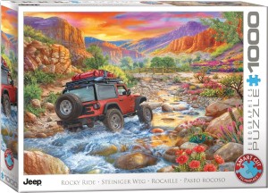 Eurographics: Jeep Rocky Ride (1000) legpuzzel