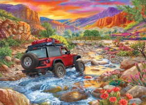 Eurographics: Jeep Rocky Ride (1000) legpuzzel