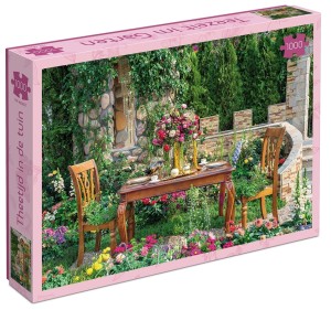 Tucker's Fun Factory: Theetijd in de Tuin (1000) legpuzzel
