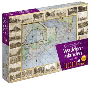 Tucker's Fun Factory: Cartografie Waddeneilanden (1000) legpuzzel