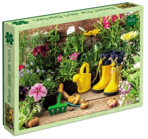 Tucker's Fun Factory: Klaar voor de Tuin (1000) puzzel
