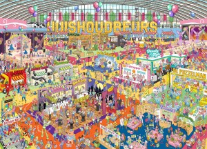 Tucker's Fun Factory: De Huishoudbeurs (1000) puzzel