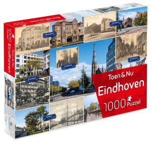 Tucker's Fun Factory: Toen & Nu Eindhoven (1000) legpuzzel